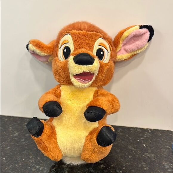 Disney Baby Bambi Plush Stuffed Animal Disney World Walt Disney Kids - Picture 1 of 8